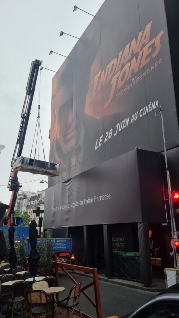 Chantier cinéma Parnasse