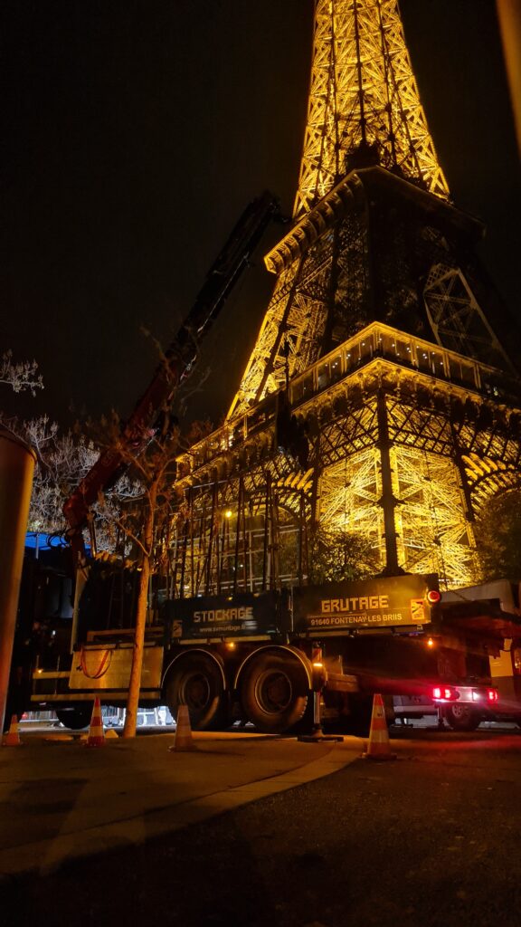 Chantier Tour Eiffel
